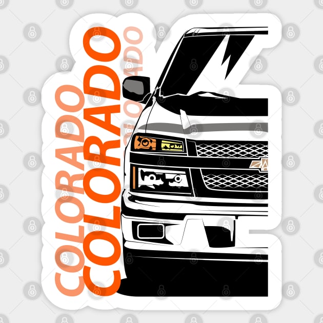 Colorado 2LT 2011 Sticker by SquareFritz